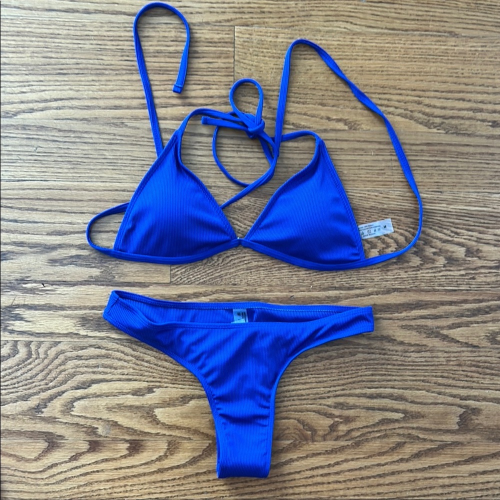 SHEIN Royal Blue Bikini Set!